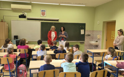 Načelnica i prvašići za čišći okoliš