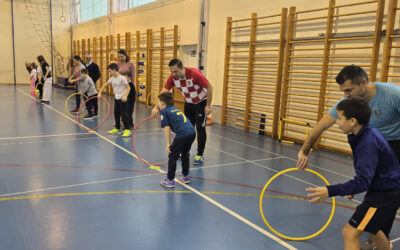 Drugi obiteljski sportski susret: „Aerobik s tatom, na penale s mamom“