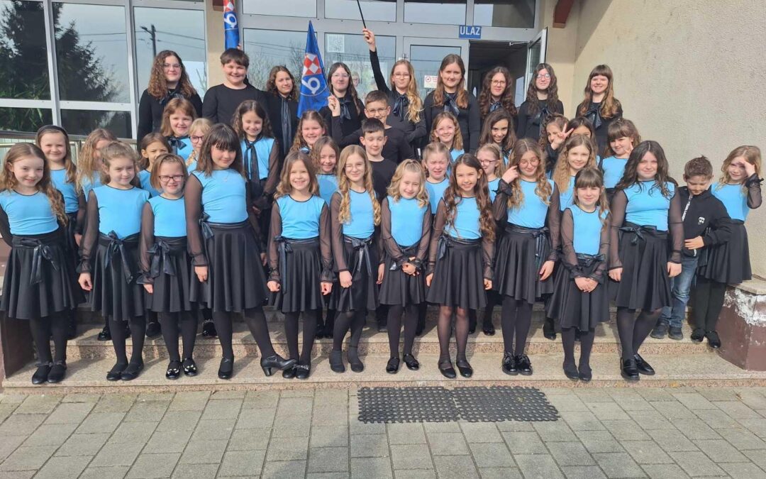 Šemovečki slavuji osvojili 3. mjesto na županijskom natjecanju